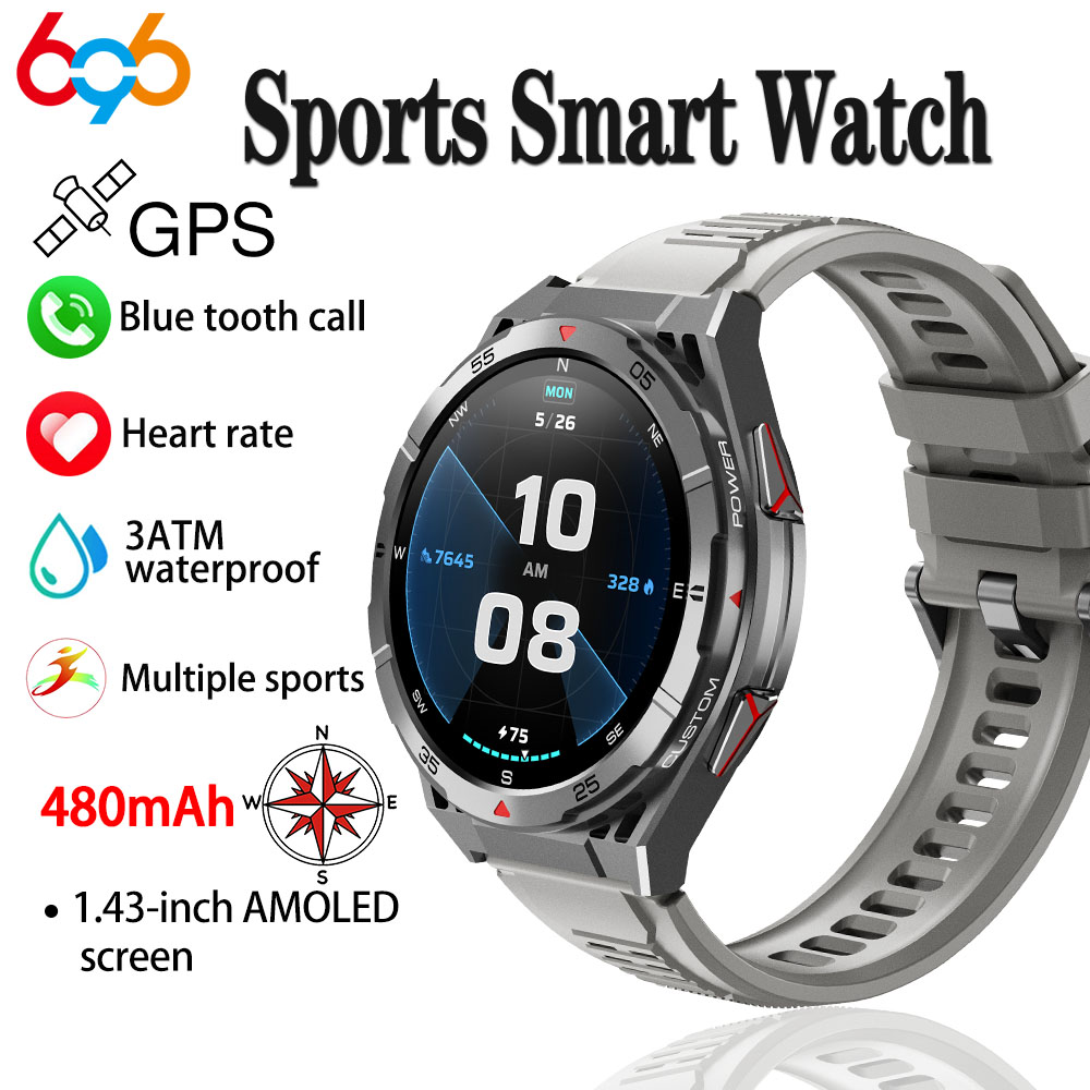 Smartwatch Faces - Nouvelle montre intelligente GPS sport boussole