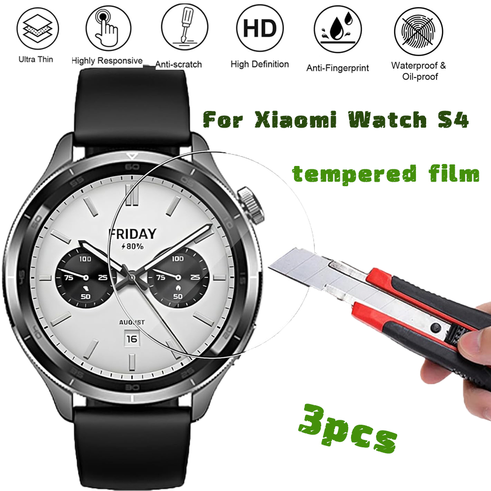 Xiaomi Smartwatch S4 Accessories - Protecteur d'écran pour montre connectée Xiaomi