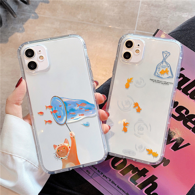 Apple Iphone 15 Pro Max - Coque de téléphone transparente en Silicone
