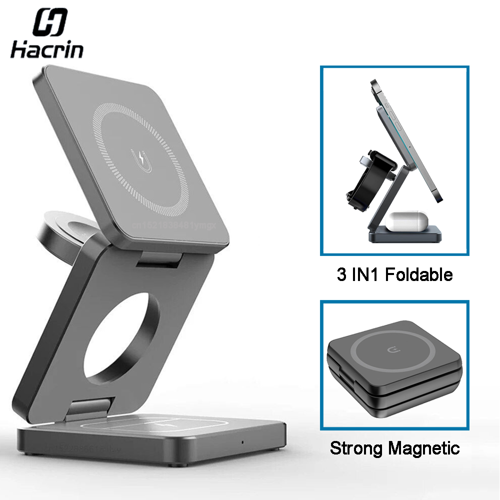Watch Charger Cable - Chargeur sans fil 3 en 1,