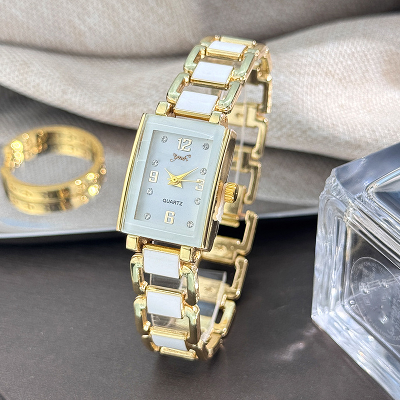 Ceramic Link Bracelet - Montre de mode pour femme, version