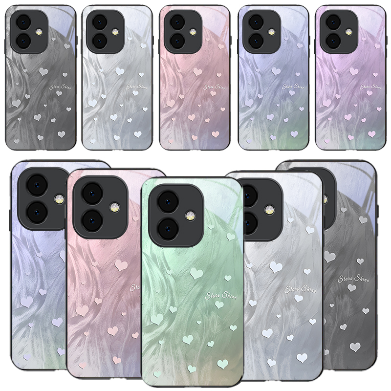 Oppo A78 - Étui de téléphone en verre pour