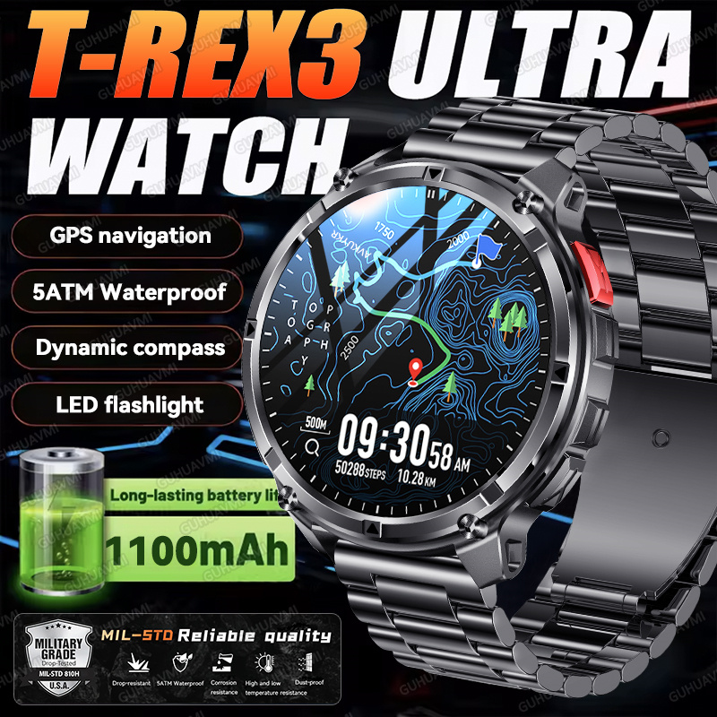 Smartwatch Store - 2026 nouveau T-Rex3 Ultra 1100Mah montre