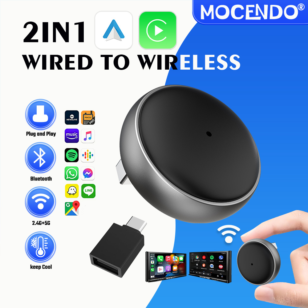 Smart Accessories - Adaptateur CarPlay filaire vers sans fil
