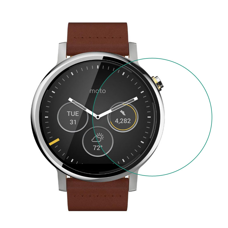 Film de protection en verre tr - Motorola Smartwatch Accessories avis et prix