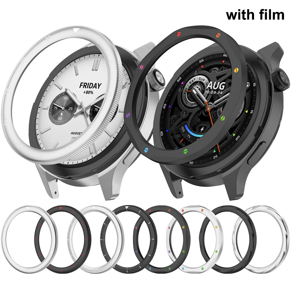 Anneau de lunette en métal pou - Xiaomi Smartwatch S4 Accessories avis et prix