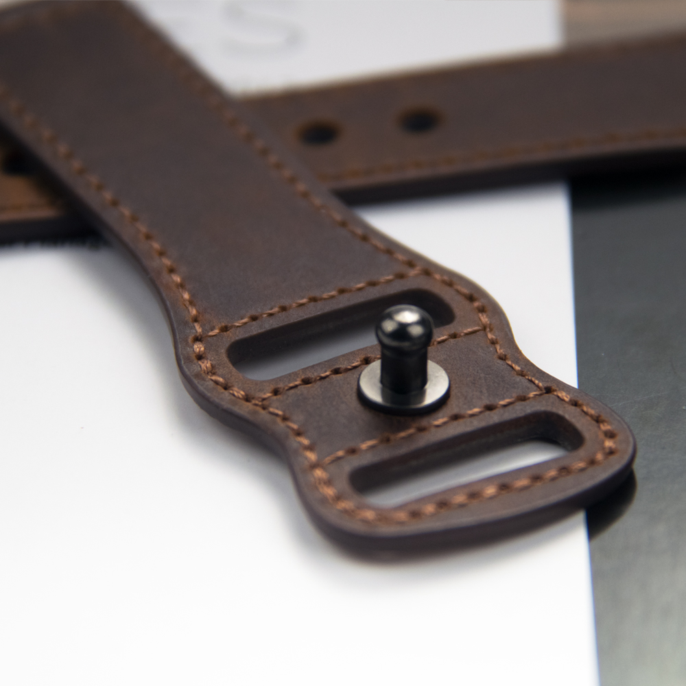 Bracelet de montre en cuir vér - Smartwatch Accessories Shop avis et prix