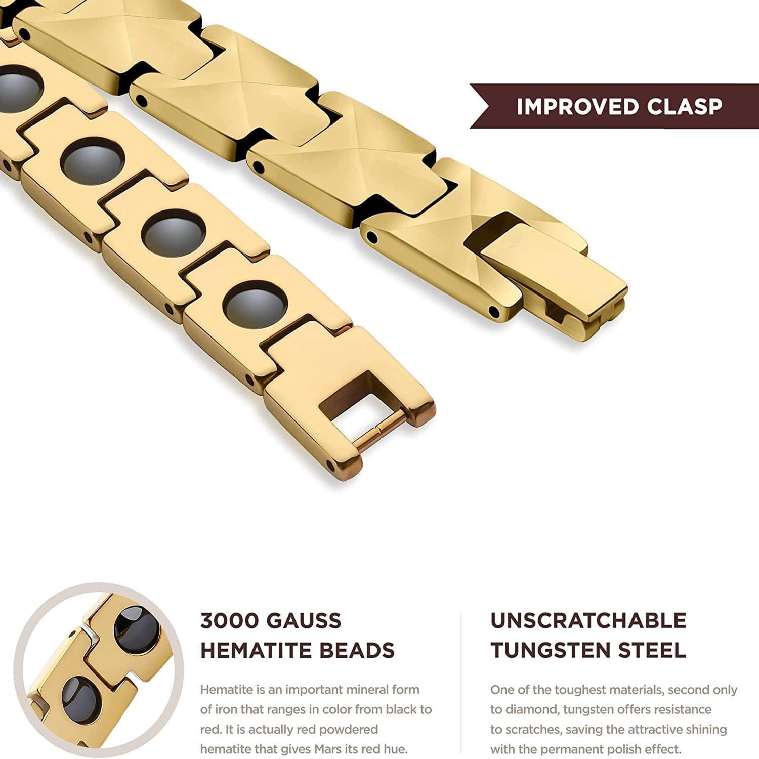 ARADOO – Bracelet en céramique - Ceramic Link Bracelet avis et prix