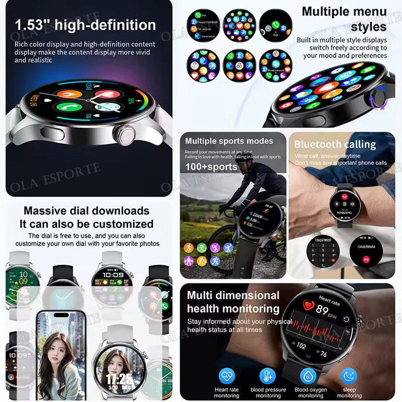 Nouvelle Montre Connectée pour - Smartwatch Faces avis et prix