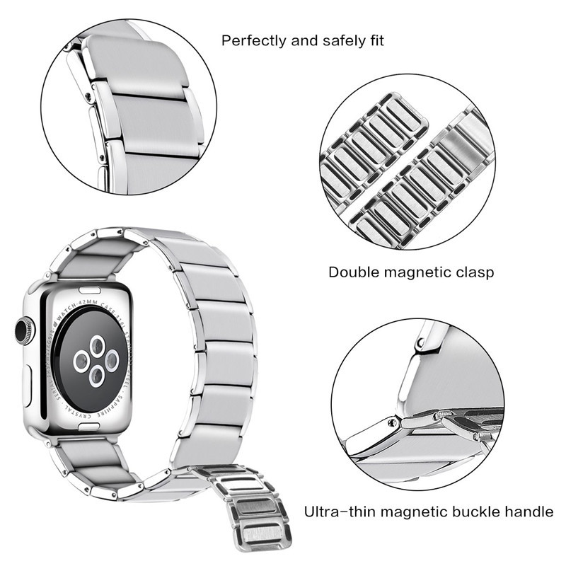 Bracelet en Acier Inoxydable p - Smartwatch Accessories Shop avis et prix