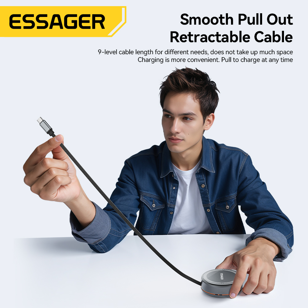 Essager 15W 3 en 1 chargeur sa - Watch Charger Cable avis et prix