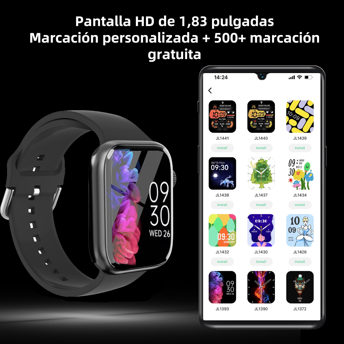 Montre intelligente de sport p - Smartwatch Faces avis et prix
