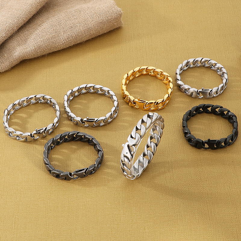 KALEN – Bracelet chaîne cubain - Ceramic Link Bracelet avis et prix